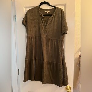 Madewell Olive Dress Size S